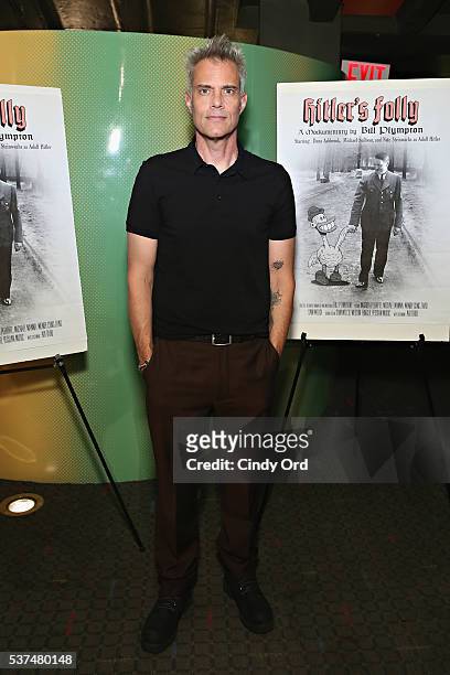 Actor Dana Ashbrook attends the "Hitler's Folly" New York Premiere at SVA Theatre on June 1, 2016 in New York City.