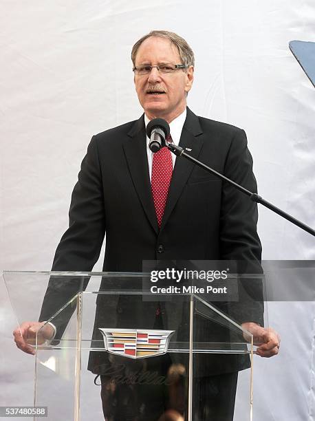 Executive Vice President of General Motors, and President at Global Cadillac Johan de Nysschen attends the Cadillac House grand opening at 330 Hudson...