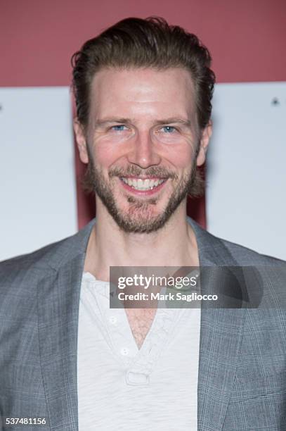 Actor Bill Heck attends the "Time To Choose" New York screening at Landmark's Sunshine Cinema on June 1, 2016 in New York City.