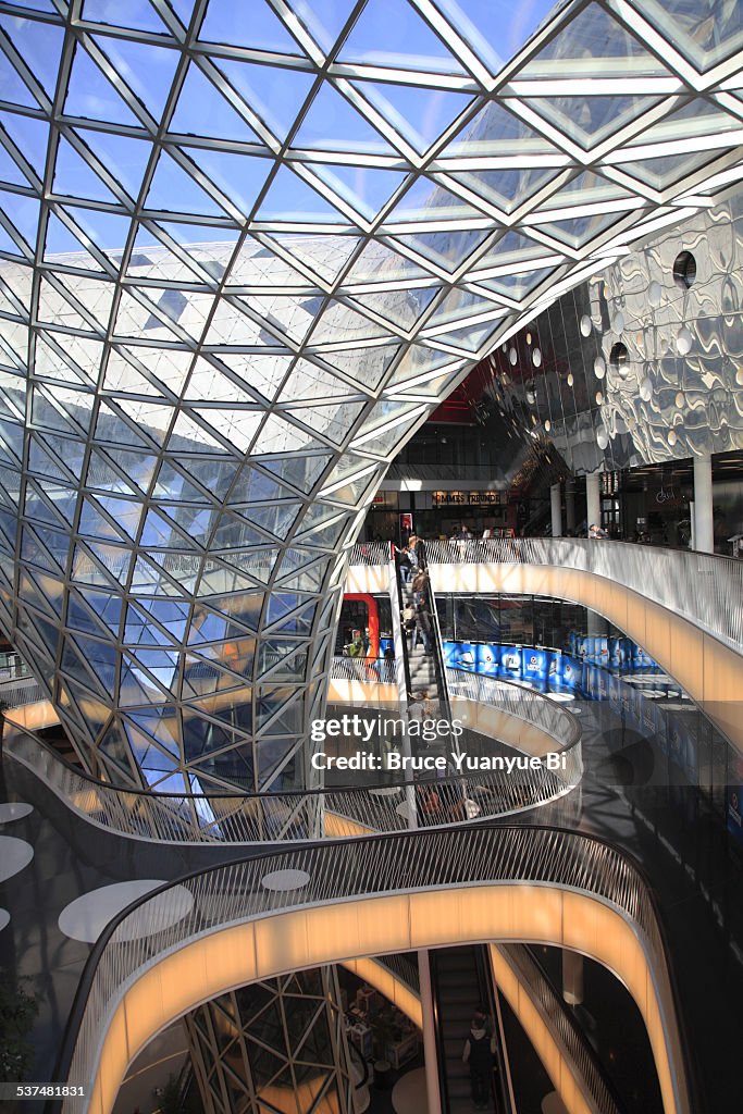 Interior view of MyZeil Shopping Mall