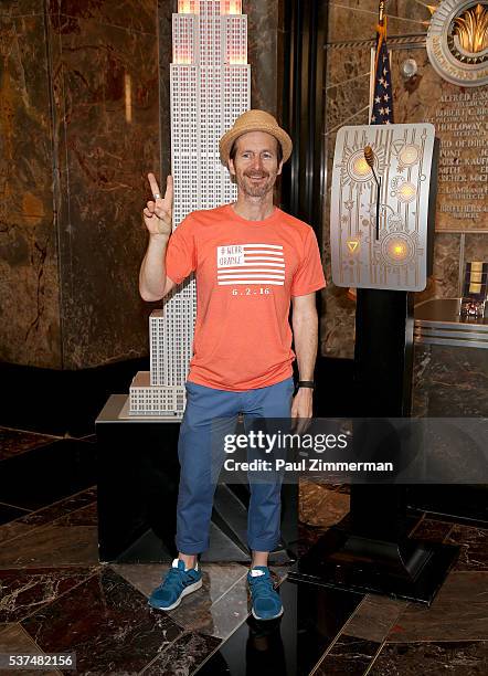 Denis O'Hare attends Spike Lee Lighting The Empire State Building In Recognition Of National Gun Violence Awareness Month at The Empire State...