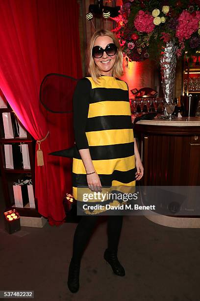 Kate Reardon attends Tatler's 'Kings And Queens' party at Savini at Criterion on June 1, 2016 in London, England.