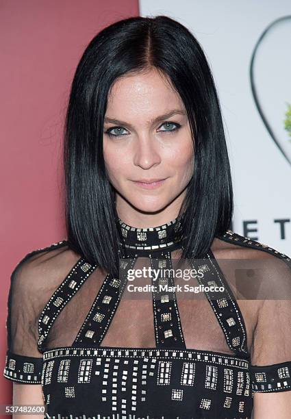 Misshapes' Leigh Lezark attends the "Time To Choose" New York screening at Landmark's Sunshine Cinema on June 1, 2016 in New York City.