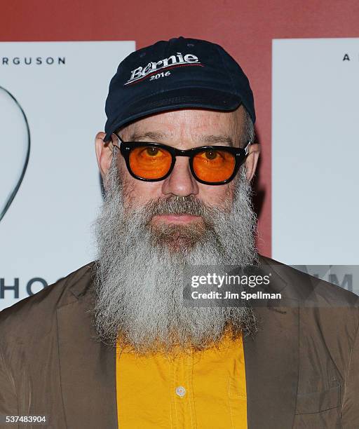 Singer/songwriter Michael Stipe attends the "Time To Choose" New York screening at Landmark's Sunshine Cinema on June 1, 2016 in New York City.