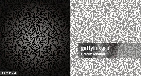 Ancient Floral Pattern Seamless Ancient Floral Pattern Seamless