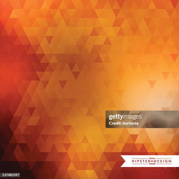 trendy abstract faceted geometric hipster background - vector faceted background stock illustrations