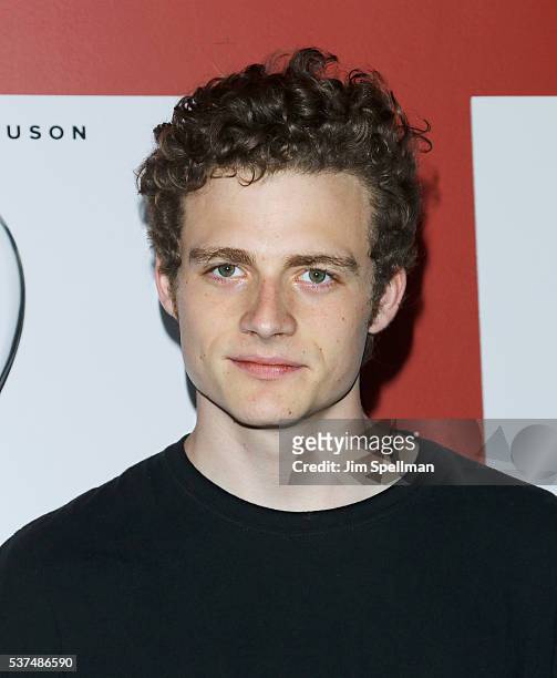 Actor Ben Rosenfield attends the "Time To Choose" New York screening at Landmark's Sunshine Cinema on June 1, 2016 in New York City.