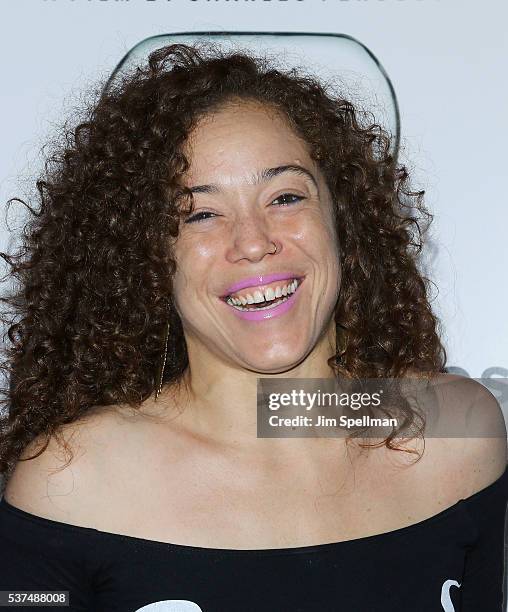 Singer Kendra Foster attends the "Time To Choose" New York screening at Landmark's Sunshine Cinema on June 1, 2016 in New York City.