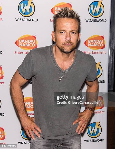 Actor Sean Patrick Flanery attends Wizard World Comic Con Philadelphia 2016 - Launch Party at Field House Philadelphia on June 1, 2016 in...