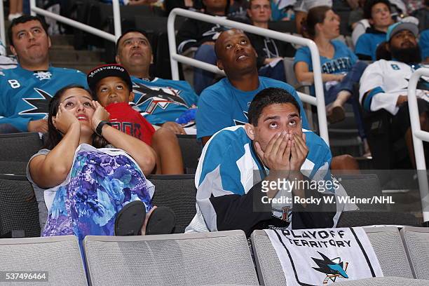 2016 San Jose Sharks Stanley Cup Finals Game 3 Photo matched #88