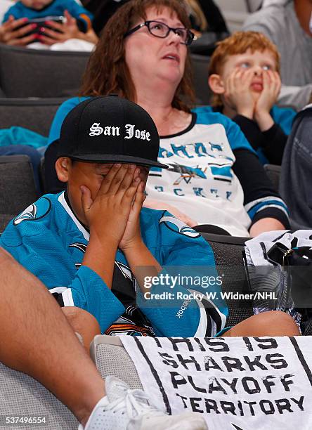 2016 San Jose Sharks Stanley Cup Finals Game 3 Photo matched #88