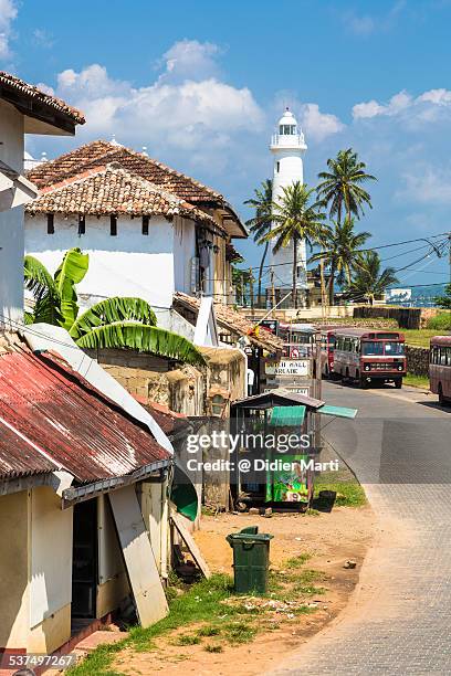 galle fort, sri lanak - srilanka city road stock pictures, royalty-free photos & images