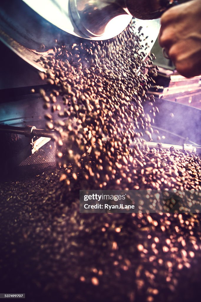 Coffee Roaster en Action