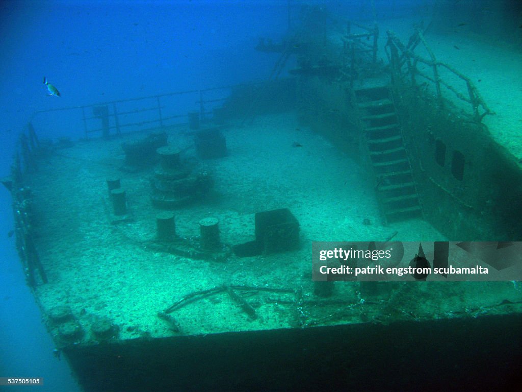 The wreck Um El Faroud