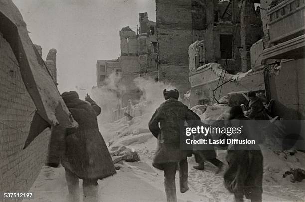 Battle of Stalingrad, one of major and strategically decisive battles of World War II, during which Nazi Germany forces fought the Soviet Union for...