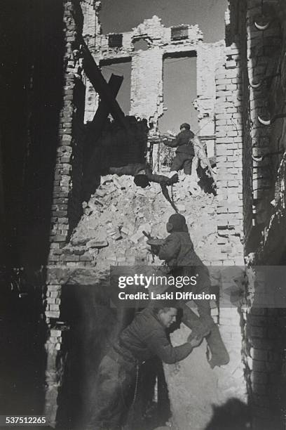 Battle of Stalingrad, one of major and strategically decisive battles of World War II, during which Nazi Germany forces fought the Soviet Union for...