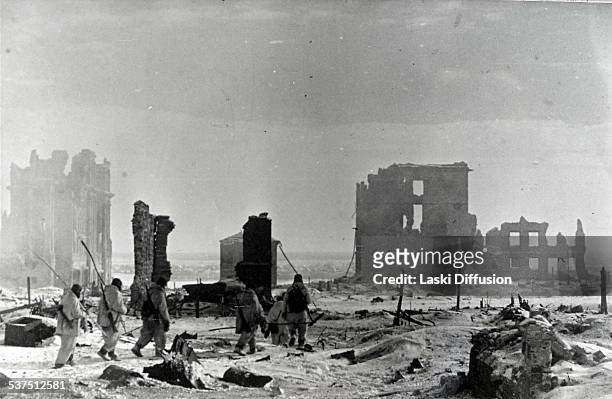Battle of Stalingrad, one of major and strategically decisive battles of World War II, during which Nazi Germany forces fought the Soviet Union for...