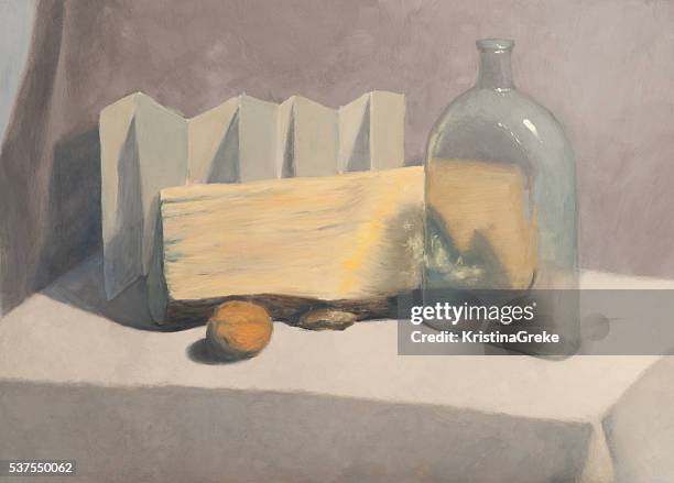 still life genre - still life stock illustrations