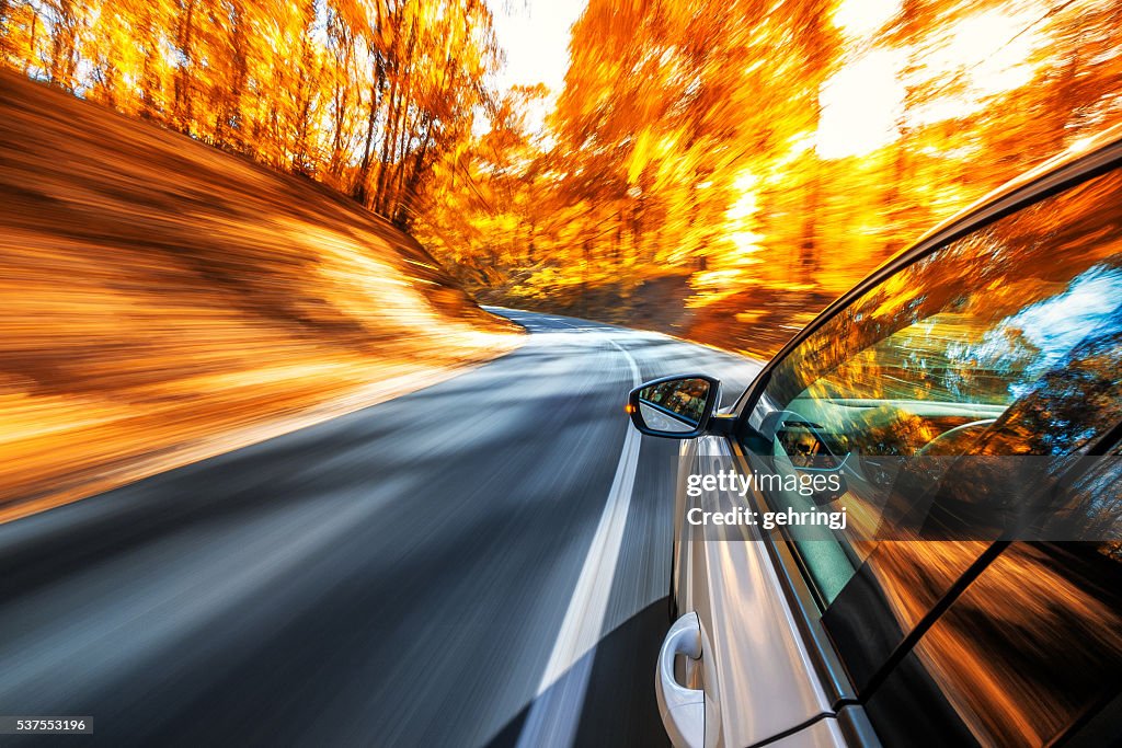 Driving in the fall