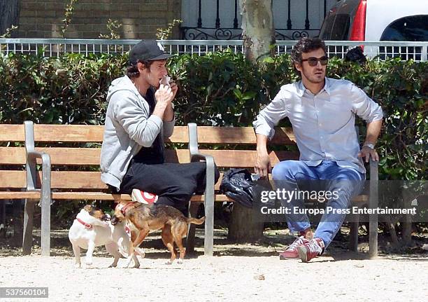 Quim Gutierrez is seen on June 1, 2016 in Madrid, Spain.