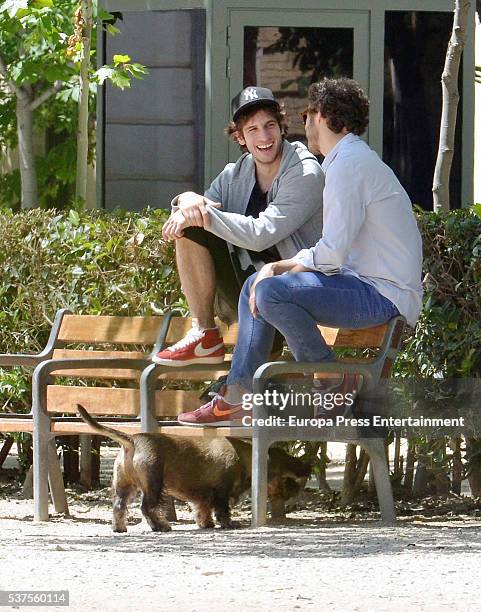 Quim Gutierrez is seen on June 1, 2016 in Madrid, Spain.