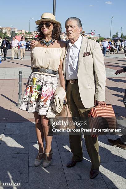 Jaime Ostos and Maria Angeles Grajal attend La Beneficiencia Bullfight Fair at Las Ventas Bullring on June 1, 2016 in Madrid, Spain.