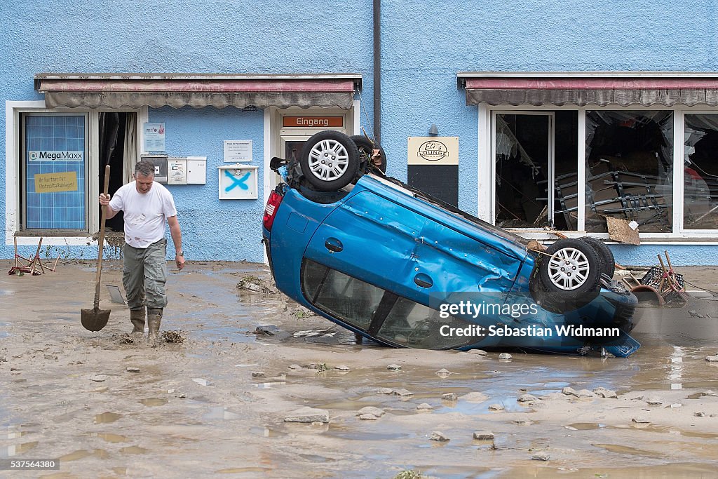 Floods Hit Southern Bavaria