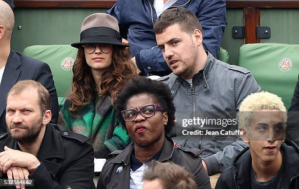 Melanie Bernier attends day 11 of the 2016 French Open held at Roland-Garros stadium on June 1, 2016 in Paris, France.