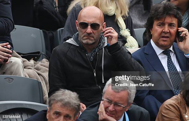 Fabien Barthez attends day 11 of the 2016 French Open held at Roland-Garros stadium on June 1, 2016 in Paris, France.