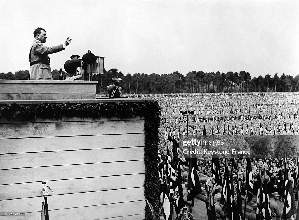 Adolf Hitler In Nuremberg