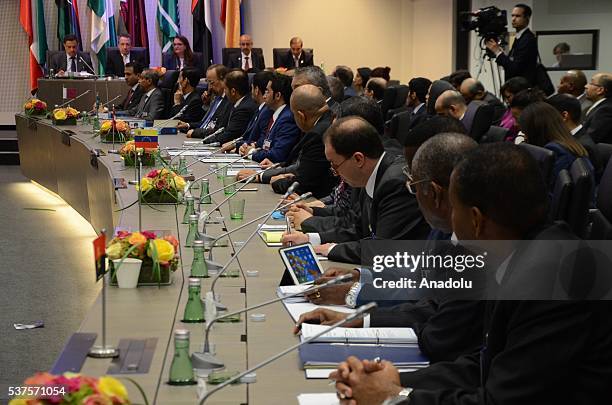 General view of the 169th meeting of the Organisation of Petroleum Exporting Countries in Vienna, Austria on June 02, 2016.