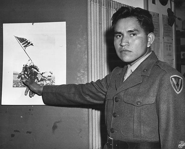 UNS: 12th January 1923 - US Marine Ira Hayes Who Helped Raise The Flag Over Iwo Jima Is Born