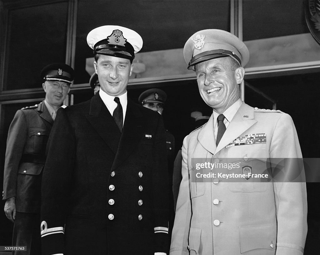 Prince Albert Of Belgium At Nato