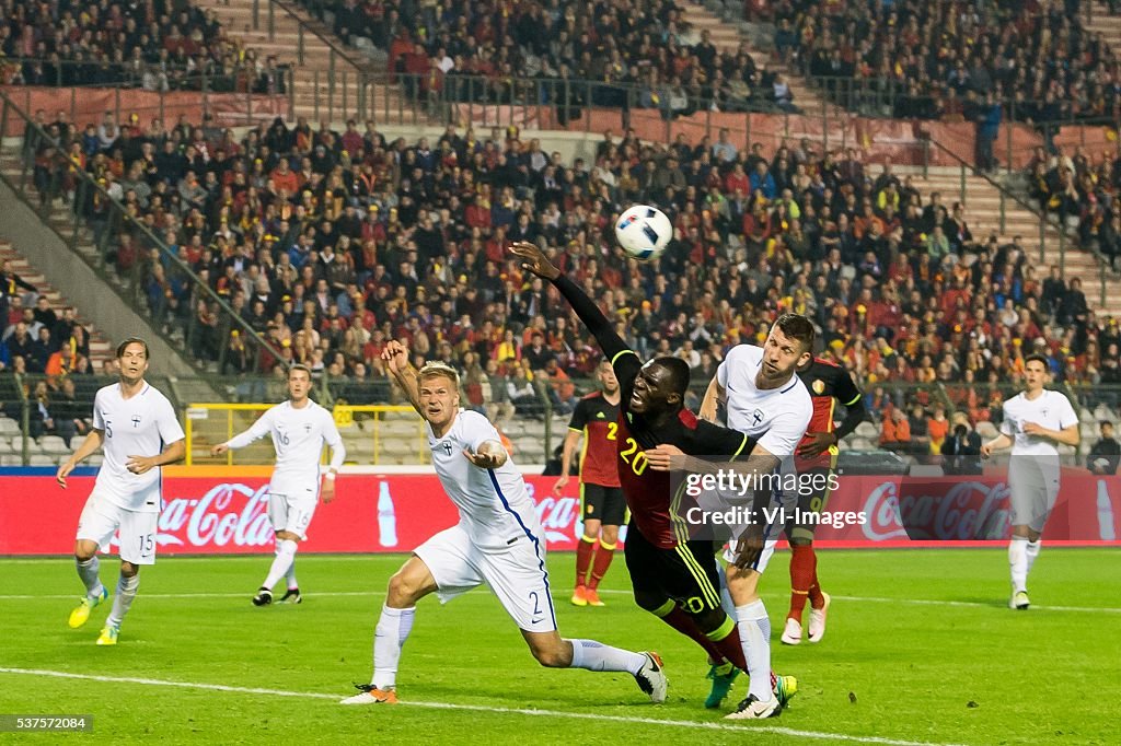 International Friendly - "Belgium v Finland"