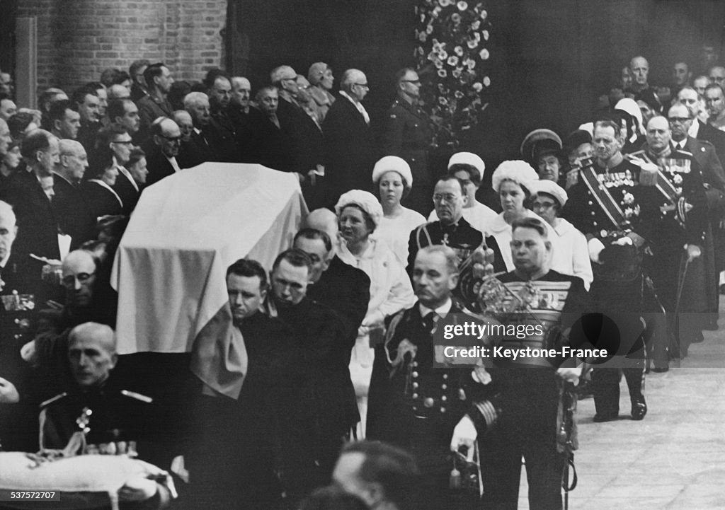 The Funeral Of Princess Wilhelmina
