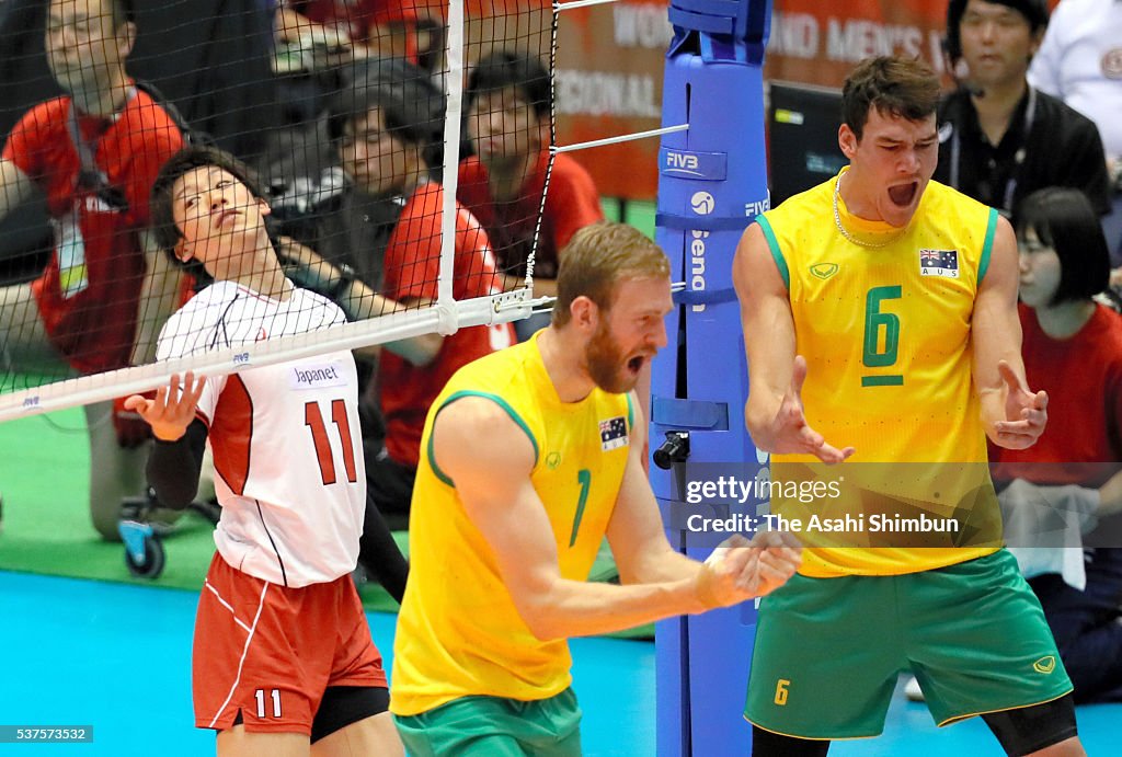 Australia v Japan - Men's World Olympic Qualification Tournament