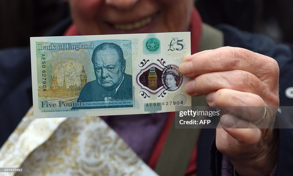 BRITAIN-HISTORY-CURRENCY-PEOPLE-CHURCHILL