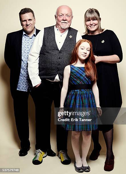 'Katie Morag' writer Sergio Casci, director Don Coutts, actress Cherry Campbell and executive producer Lindy Cameron pose for a portrait at the 75th...