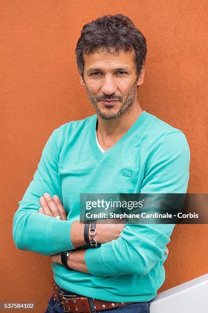 Actor Kamel Belghazi attends day twelve of the 2016 French Open at Roland Garros on June 2, 2016 in Paris, France.