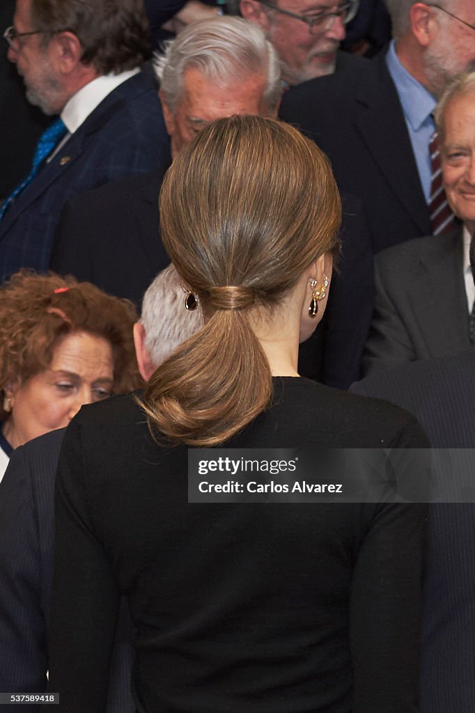 Spanish Royals Attend The Presidency of the Plenary Of The Spanish Royal Academy