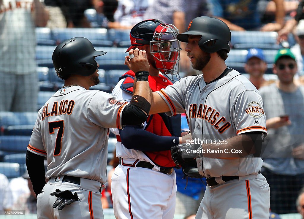 San Francisco Giants v Atlanta Braves