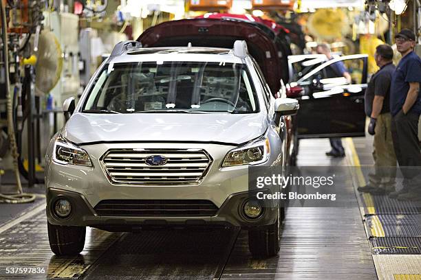 Subaru Assembly Line Subaru Of Indiana Automotive Photos and Premium High Res Pictures ...
