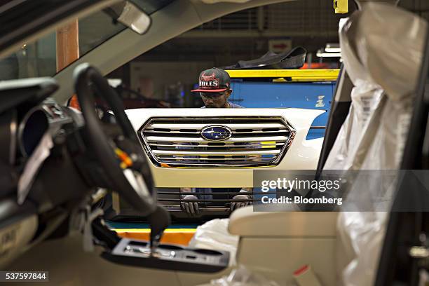 Subaru Assembly Line Subaru Of Indiana Automotive Photos and Premium High Res Pictures ...
