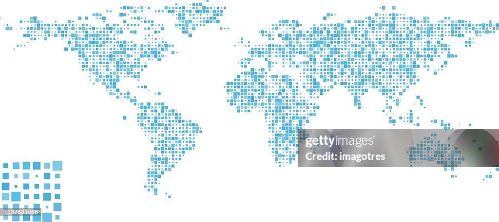 Map With Pattern World Map Pattern Design High-Res Vector Graphic - Getty Images