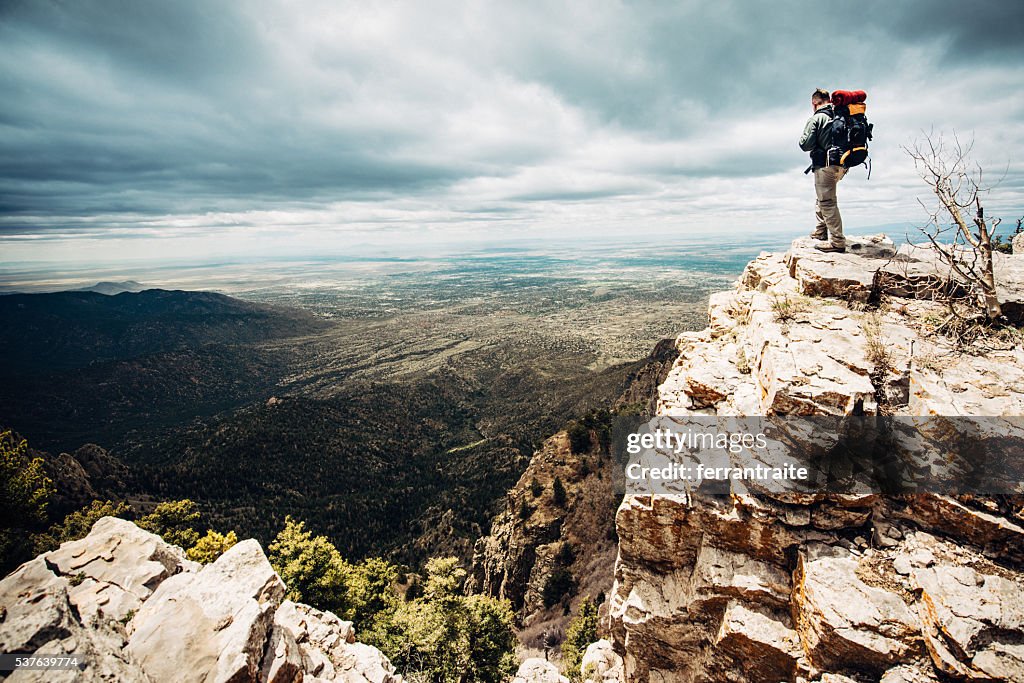 Mountaineer at the Summit