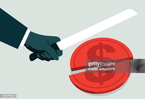 sharing - hand holding piece of cake stock illustrations