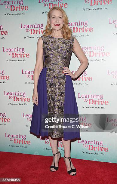 Patricia Clarkson arrives for the UK gala screening of "Learning To Drive" at The Curzon Mayfair on June 2, 2016 in London, England.