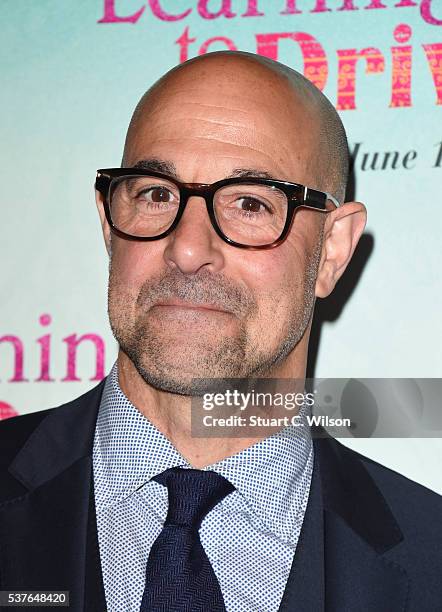 Stanley Tucci arrives for the UK gala screening of "Learning To Drive" at The Curzon Mayfair on June 2, 2016 in London, England.