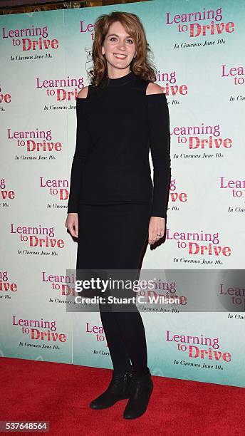 Felicity Blunt arrives for the UK gala screening of "Learning To Drive" at The Curzon Mayfair on June 2, 2016 in London, England.