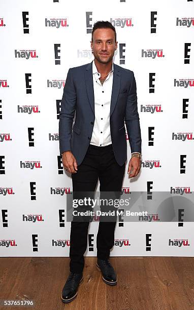 Calum Best attends the launch of new US celebrity dating show "Famously Single" featuring Calum Best on June 2, 2016 in London, England. The show...